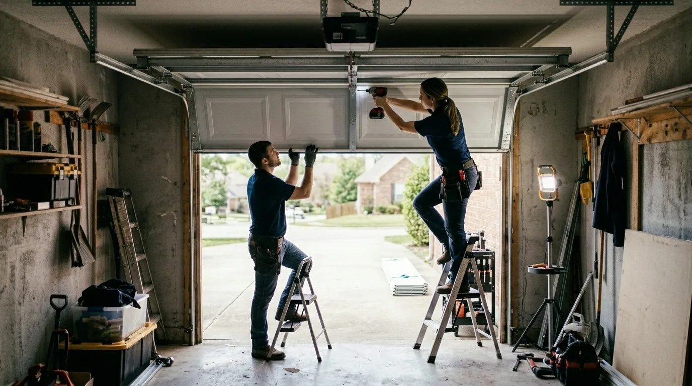 Garage Door Panel Replacement Across the Morgantown Area in Morgantown