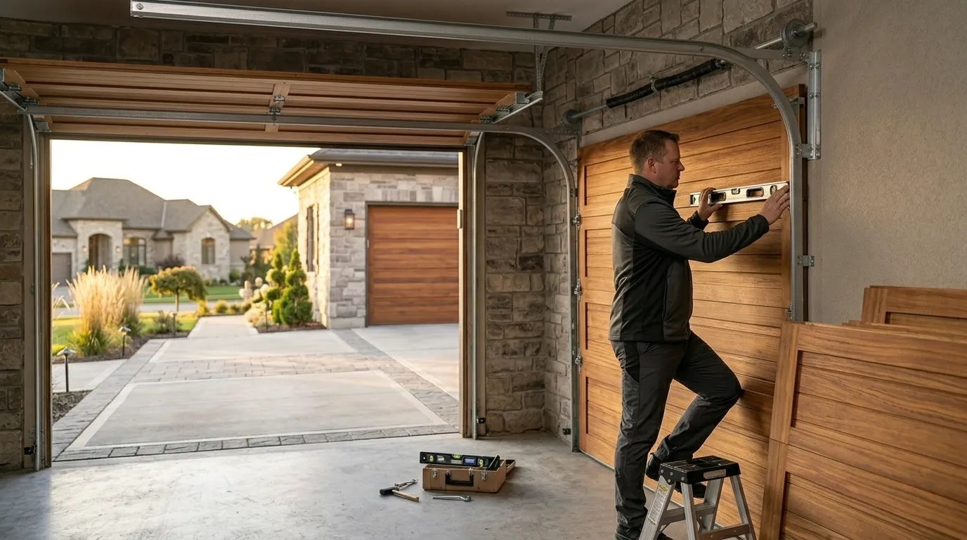 New Garage Doors for Brookhaven's 1990s-Era Homes in Morgantown