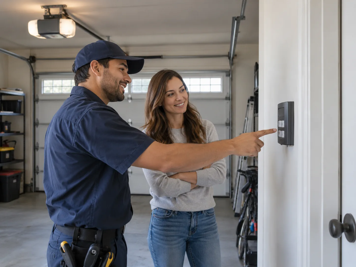 Opener Installation for Brookhaven's 1990s-Built Doors in Morgantown