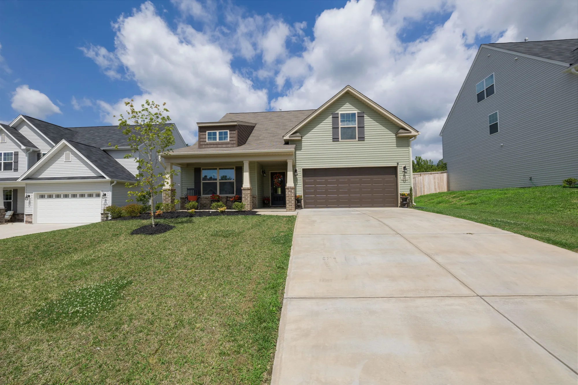 Residential garage door in Westover